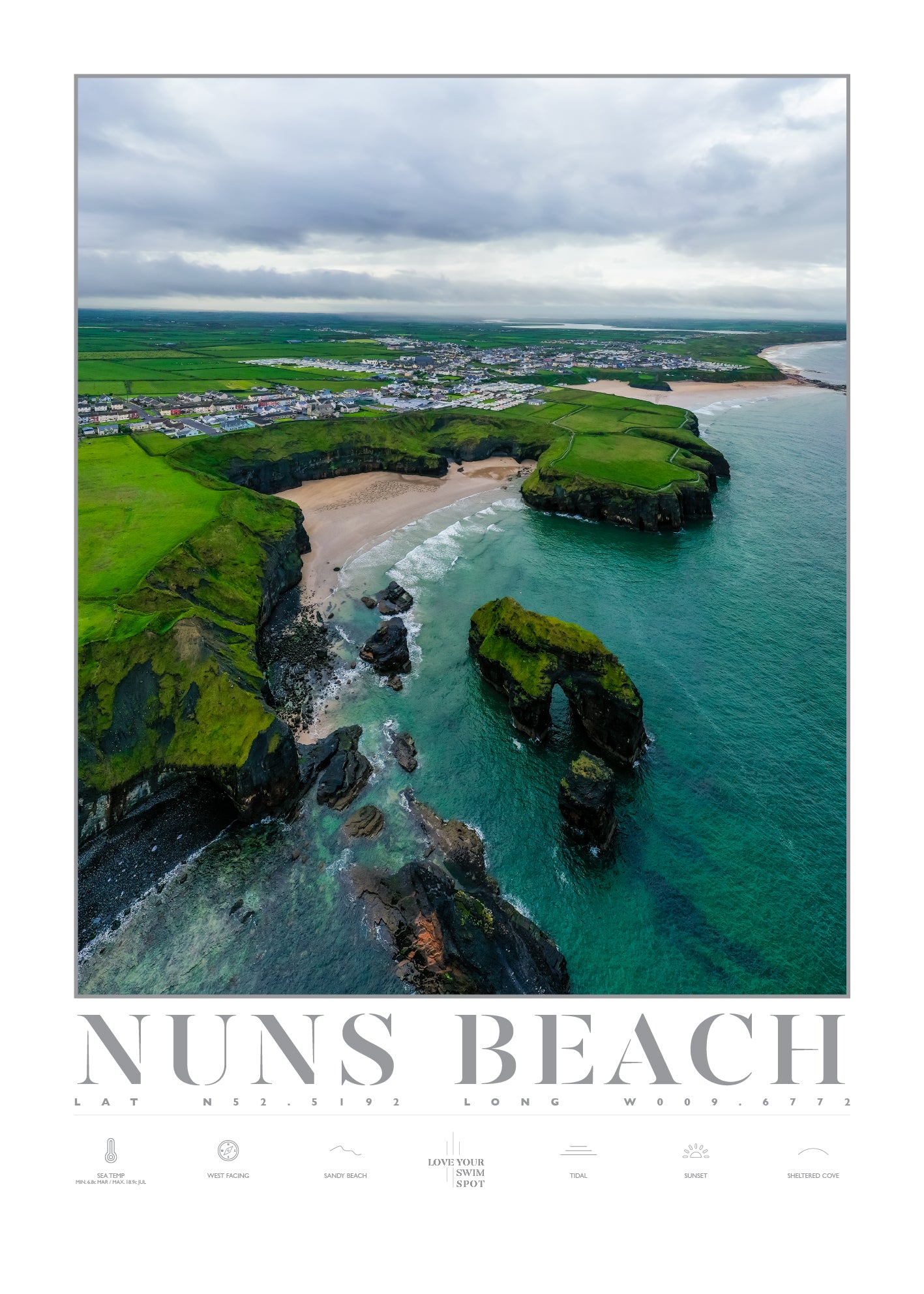 BALLYBUNION NUNS BEACH CO KERRY