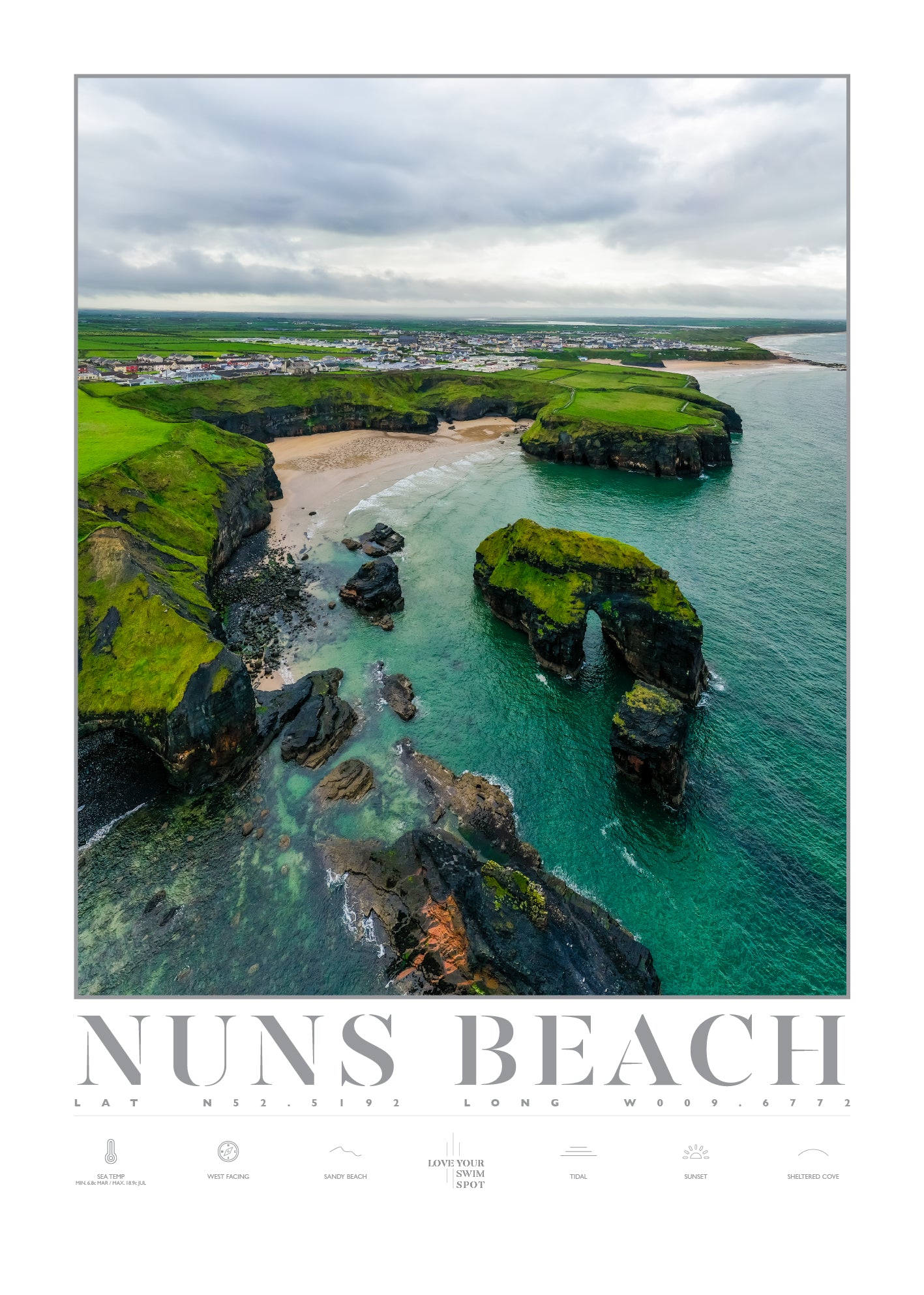 BALLYBUNION NUNS BEACH CO KERRY