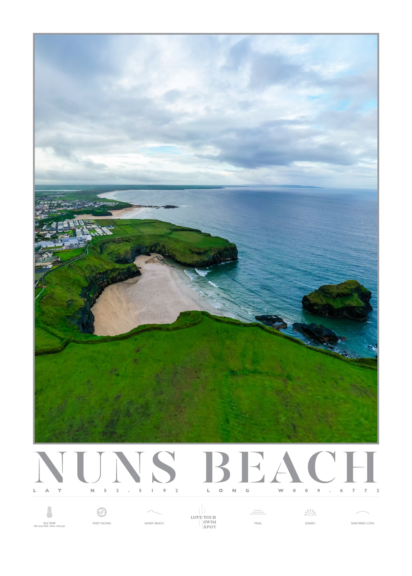 BALLYBUNION NUNS BEACH CO KERRY
