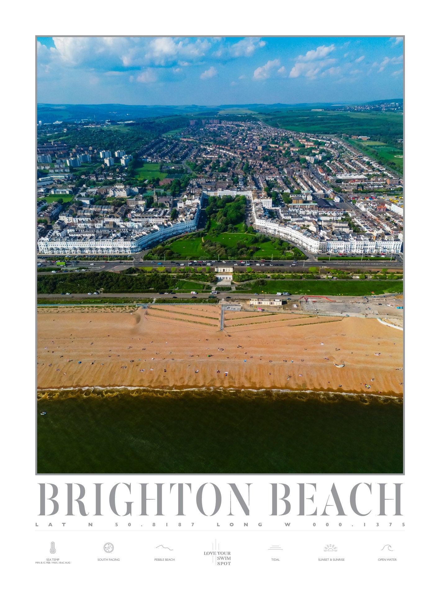 BRIGHTON BEACH EAST SUSSEX ENGLAND