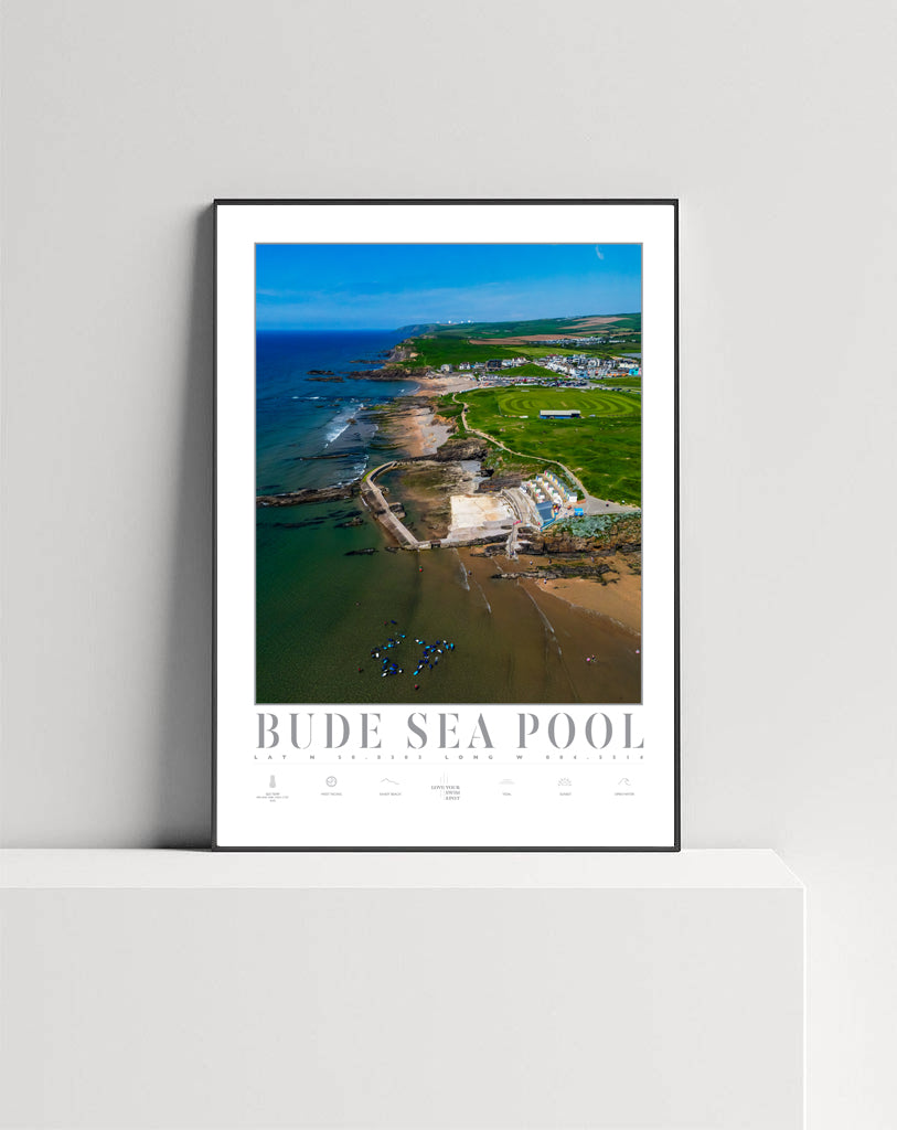 BUDE SEA POOL SUMMERLEAZE CORNWALL ENGLAND