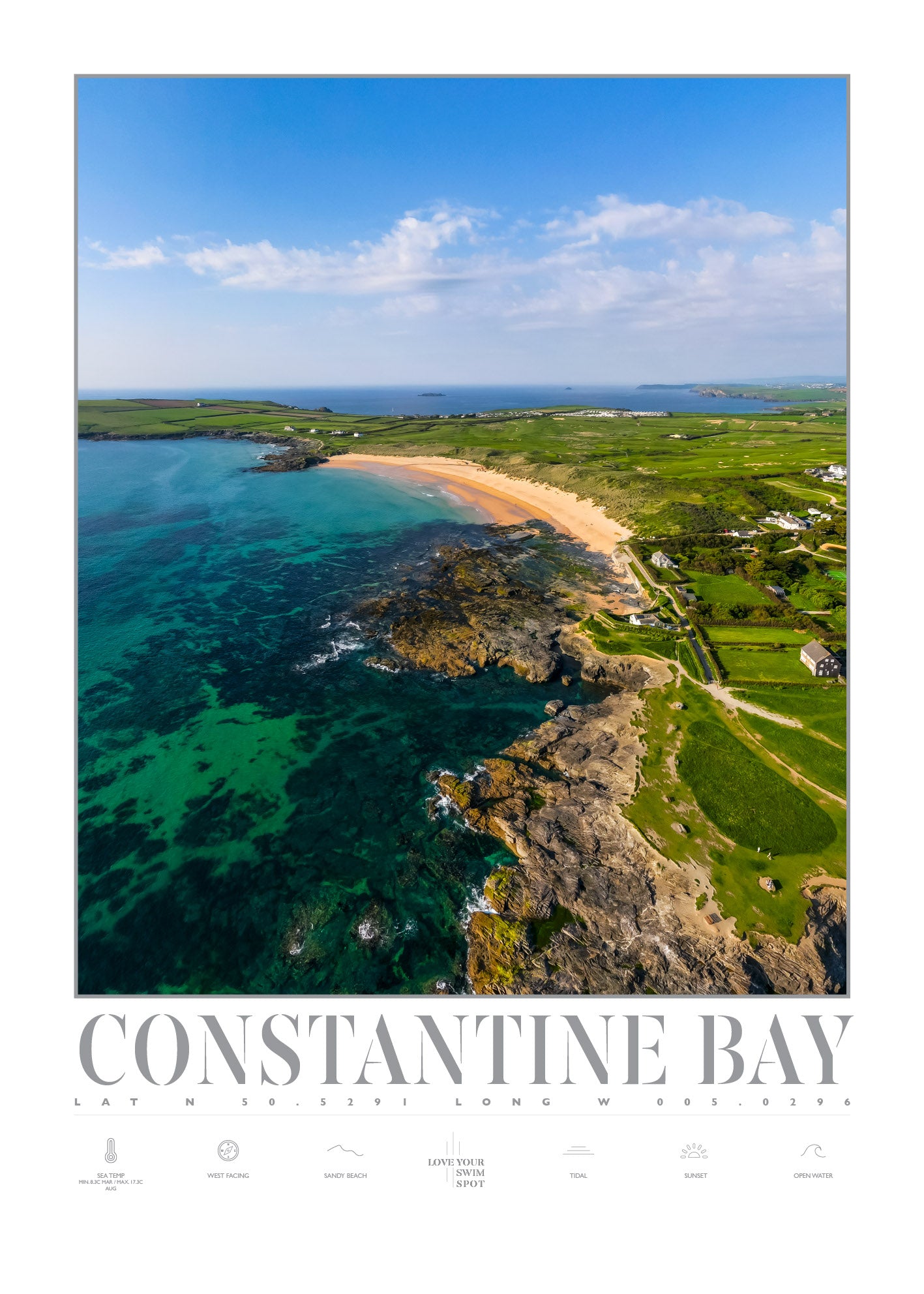 CONSTANTINE BAY CORNWALL ENGLAND