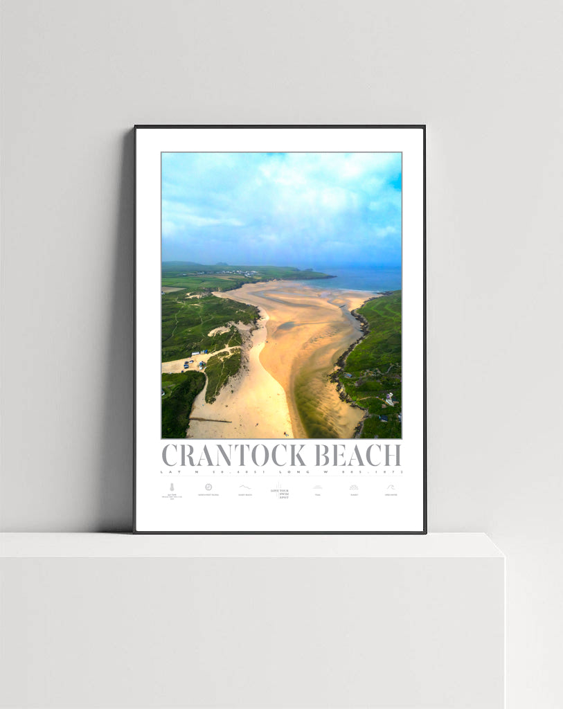 CRANTOCK BEACH CORNWALL ENGLAND