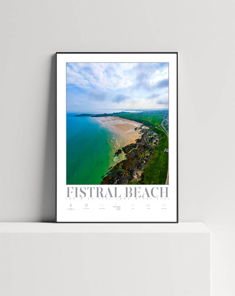 FISTRAL BEACH CORNWALL ENGLAND