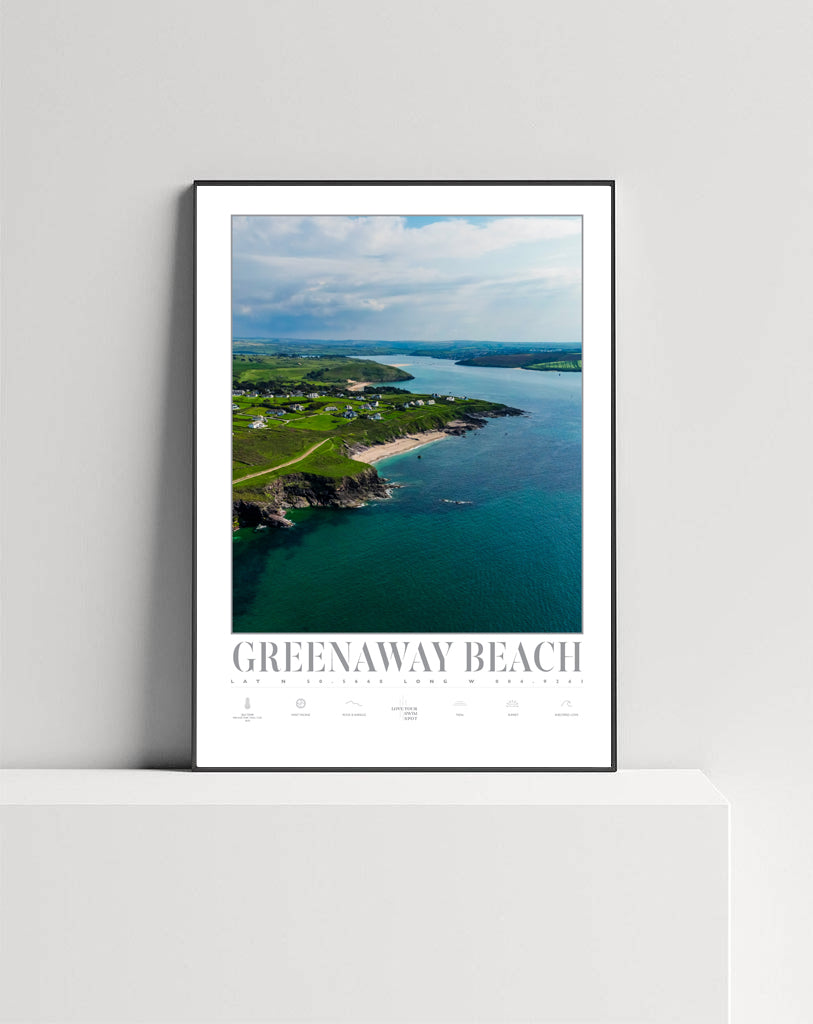 GREENAWAY BEACH CORNWALL ENGLAND
