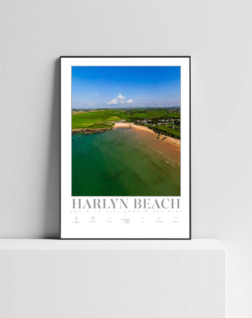 HARLYN BEACH CORNWALL ENGLAND