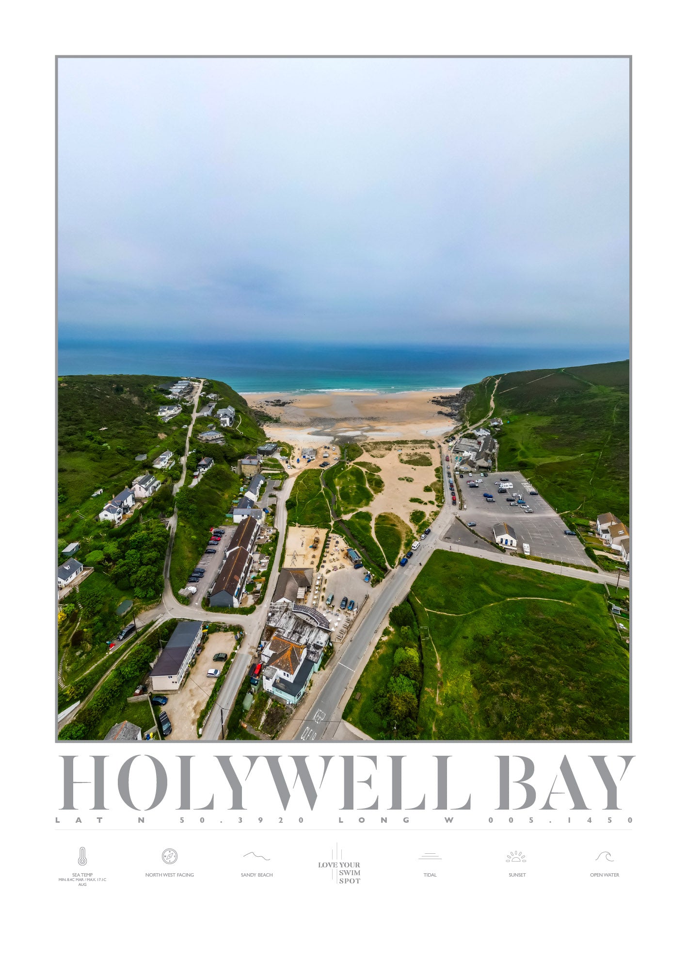 HOLYWELL BAY CORNWALL ENGLAND
