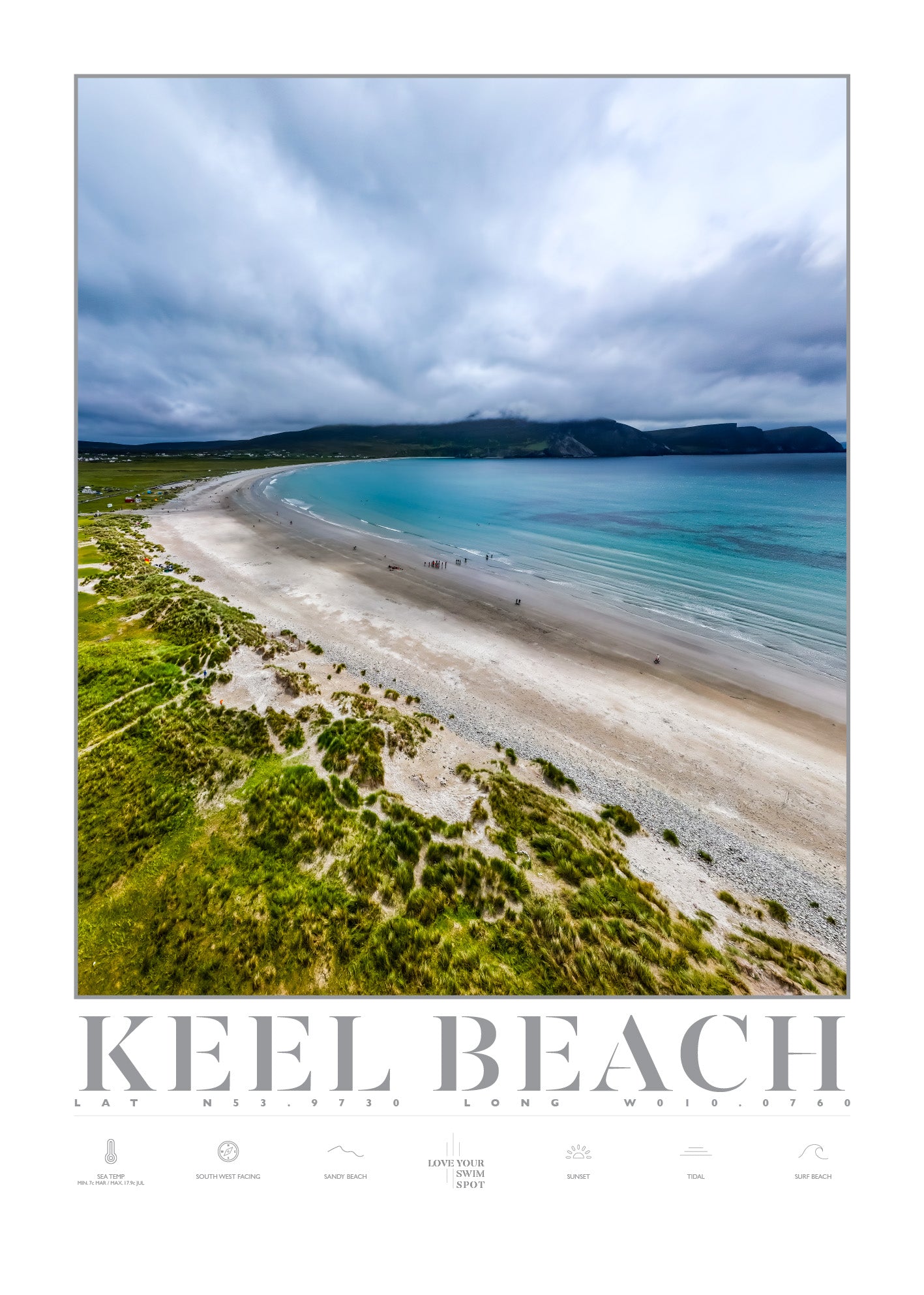 KEEL BEACH ACHILL CO MAYO