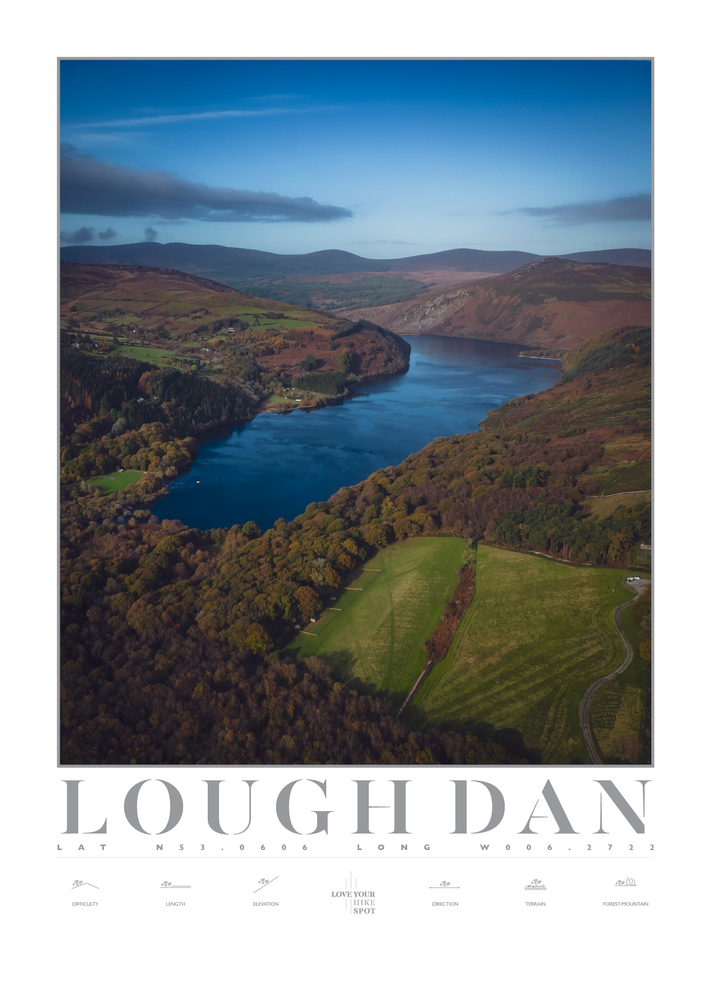 LOUGH DAN HIKE SPOT CO WICKLOW