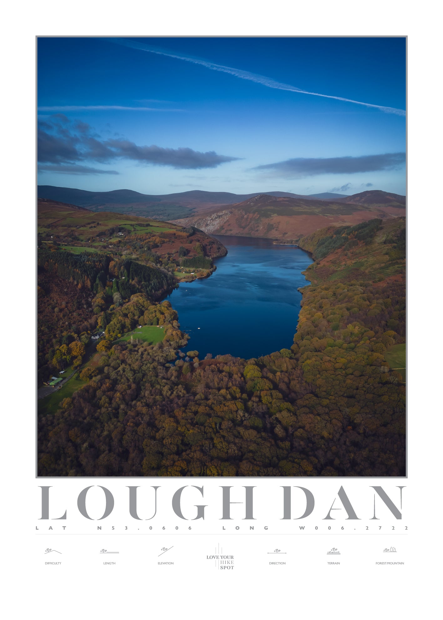 LOUGH DAN HIKE SPOT CO WICKLOW