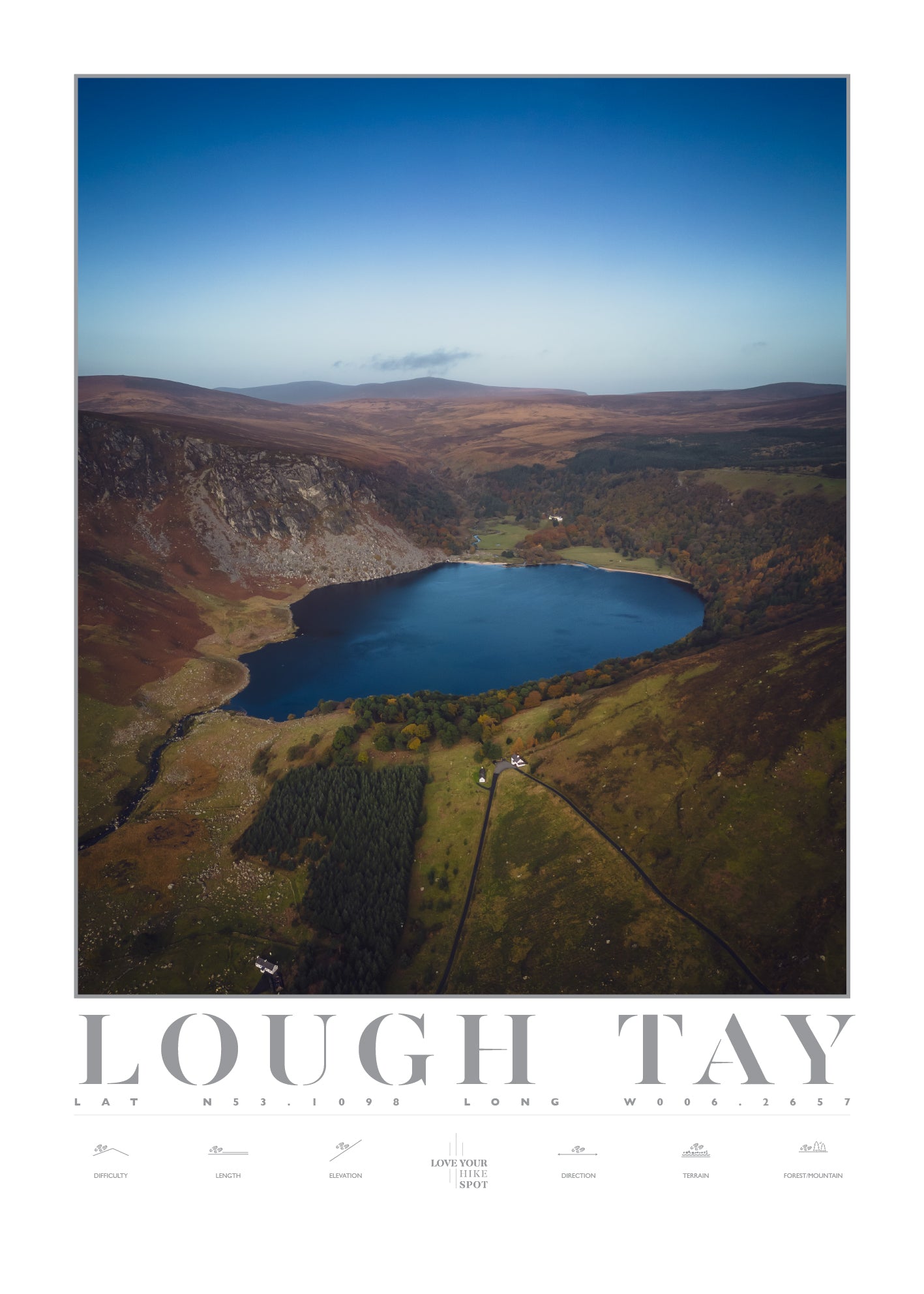 LOUGH TAY HIKE SPOT CO WICKLOW