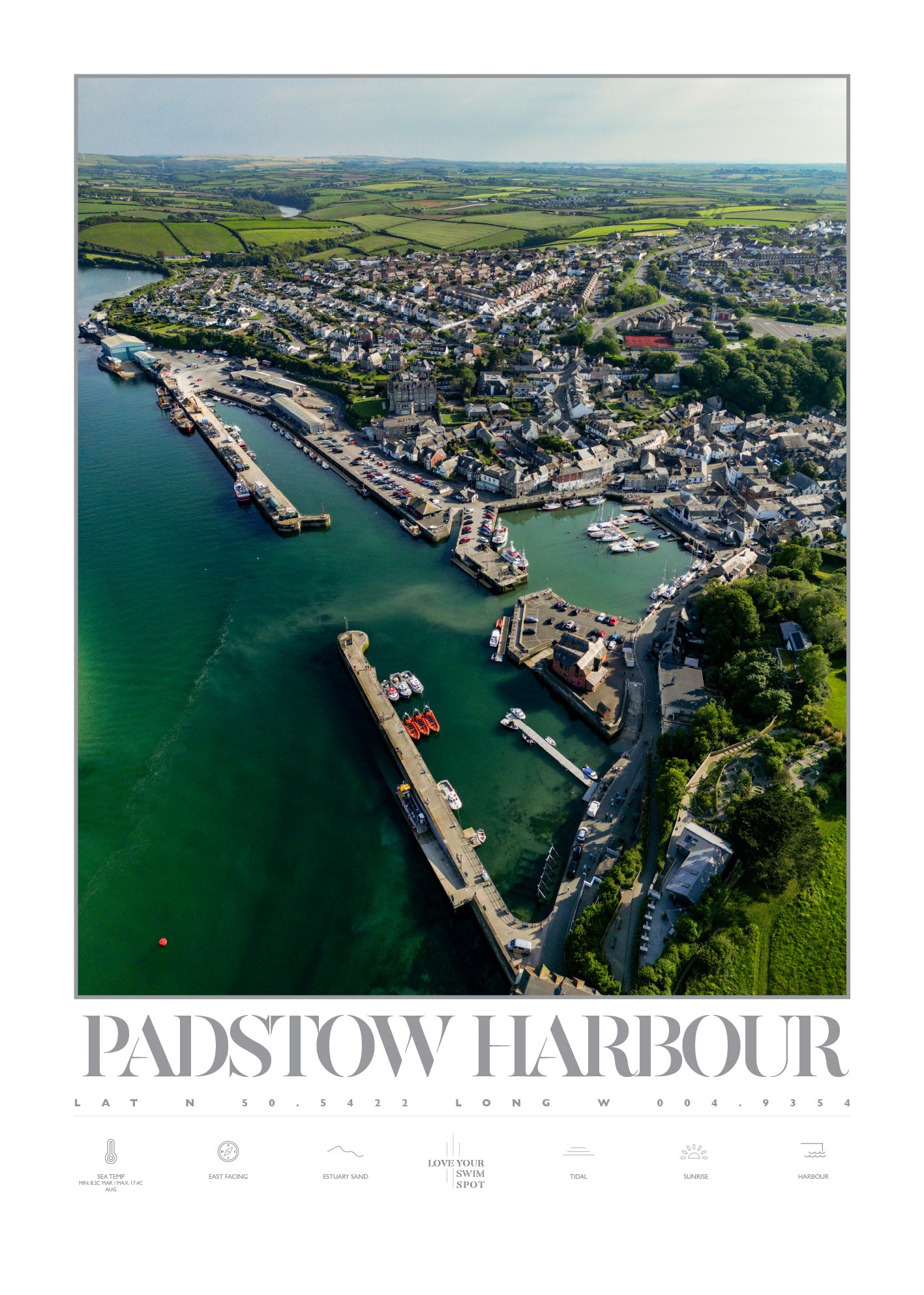 PADSTOW HARBOUR CORNWALL ENGLAND