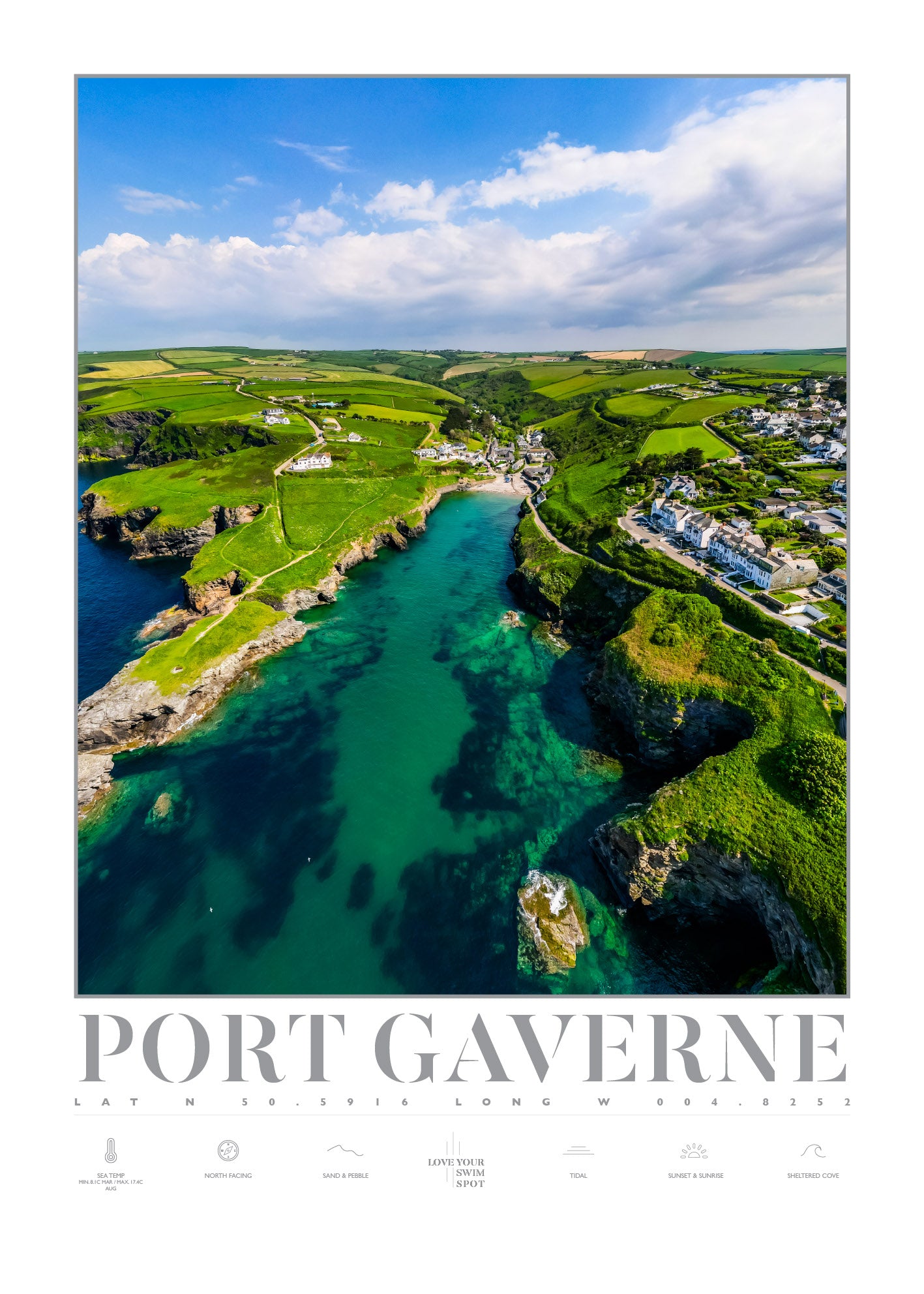 PORT GAVERNE CORNWALL ENGLAND