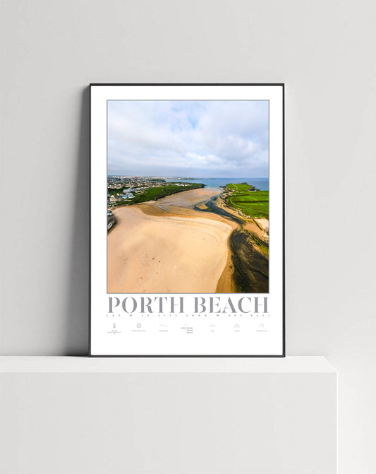 PORTH BEACH CORNWALL ENGLAND