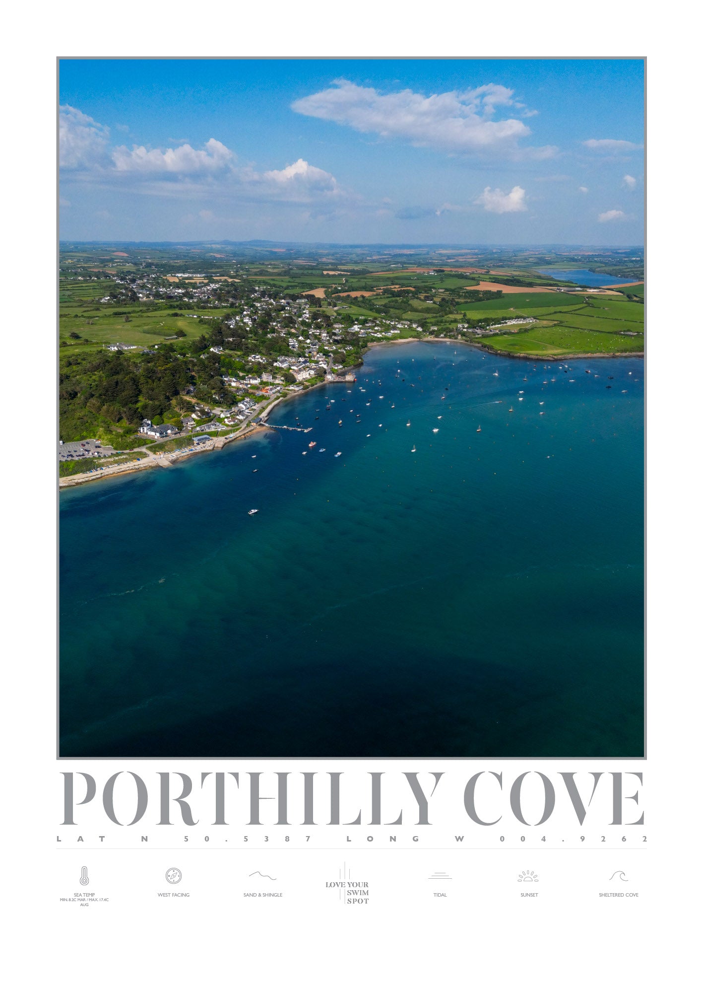 PORTHILLY COVE CORNWALL ENGLAND