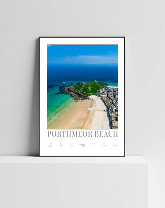 PORTHMEOR BEACH CORNWALL ENGLAND