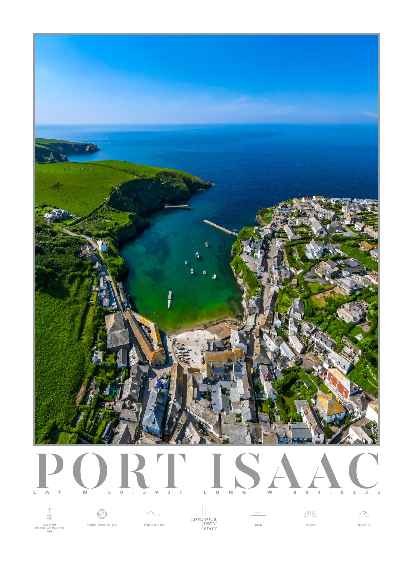 PORT ISAAC CORNWALL ENGLAND