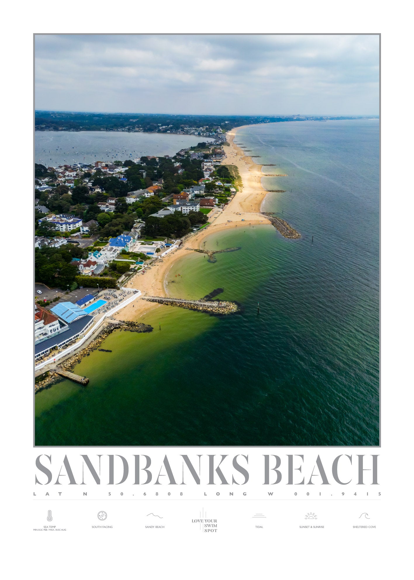 SANDBANKS CORNWALL ENGLAND