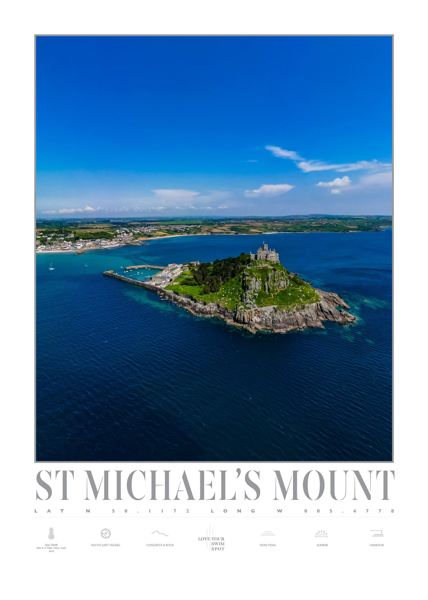 ST MICHAEL'S MOUNT CORNWALL ENGLAND