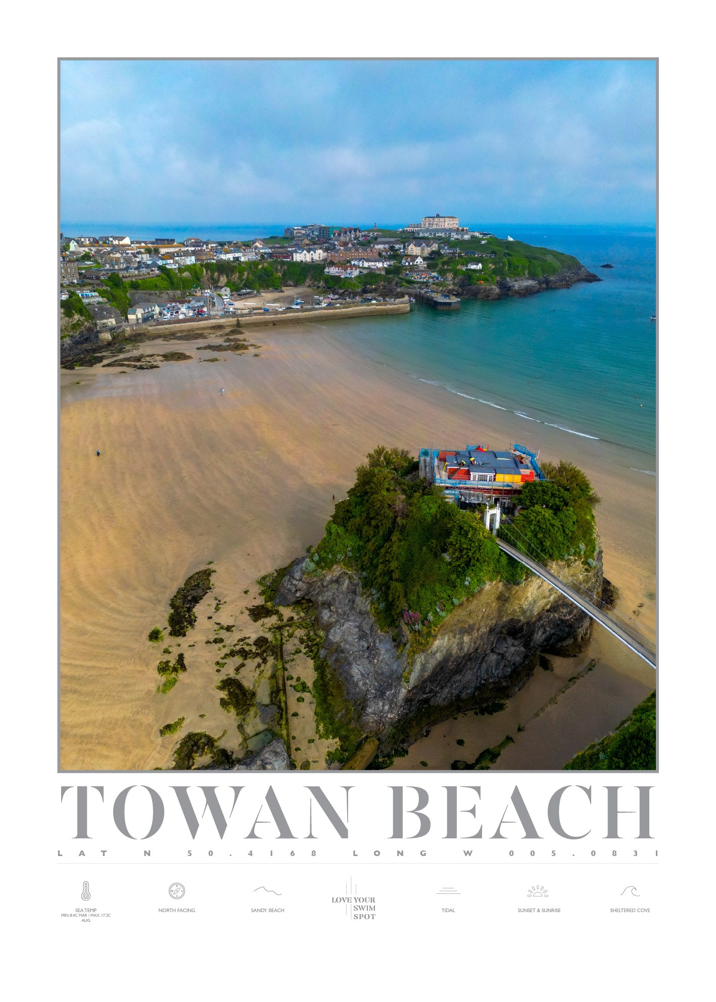 TOWAN BEACH CORNWALL ENGLAND