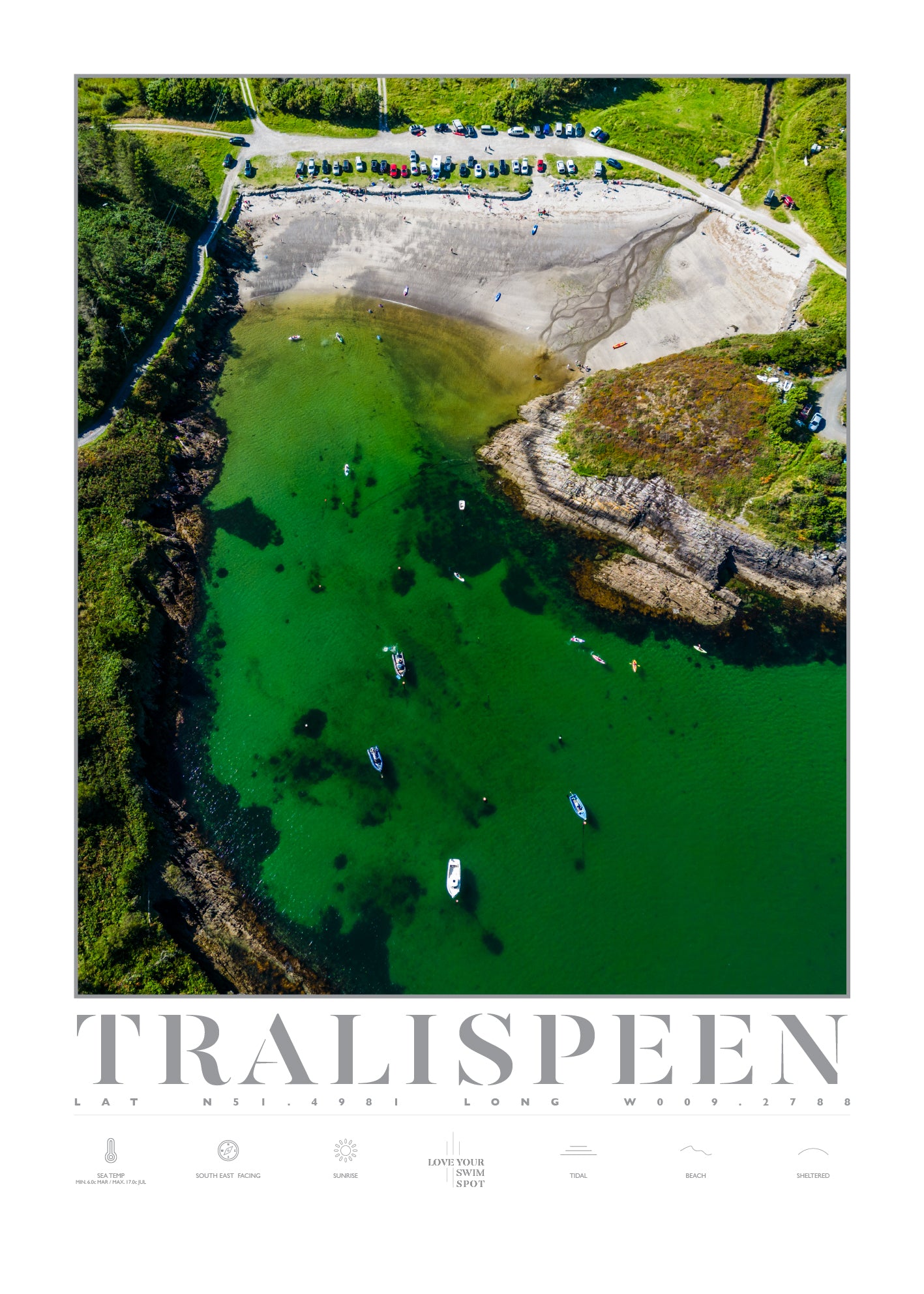 Love Your Spot print of Tralispeen county Cork