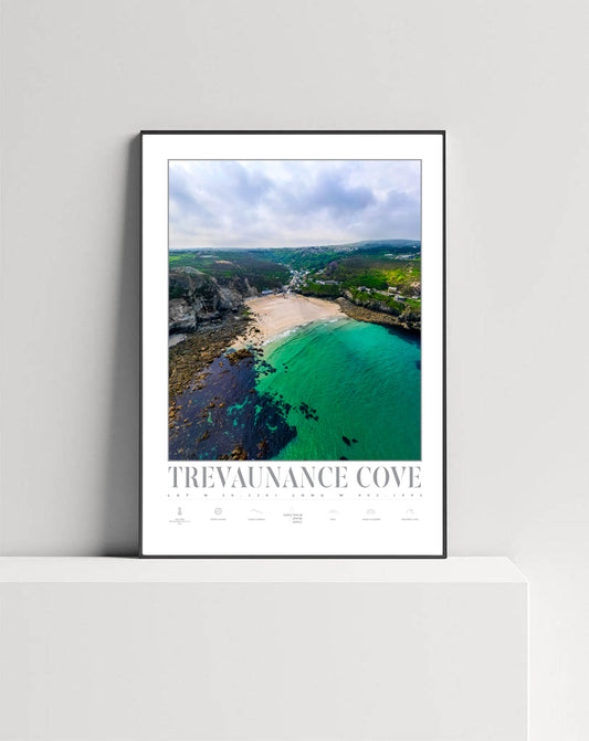 TREVAUNANCE COVE CORNWALL ENGLAND