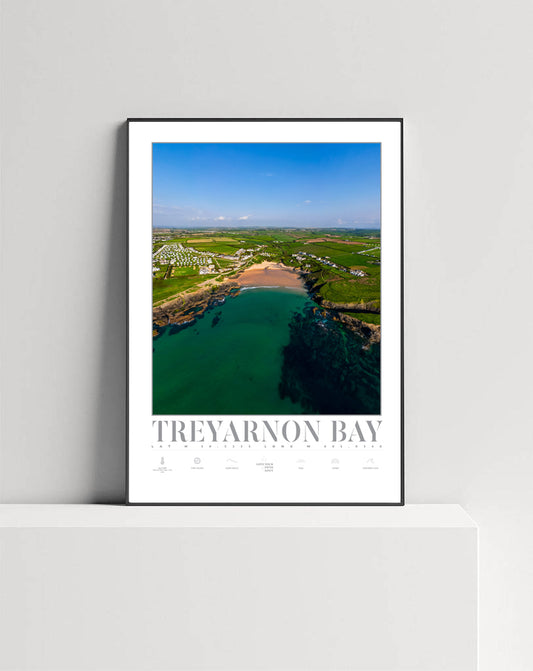 TREYARNON BEACH CORNWALL ENGLAND
