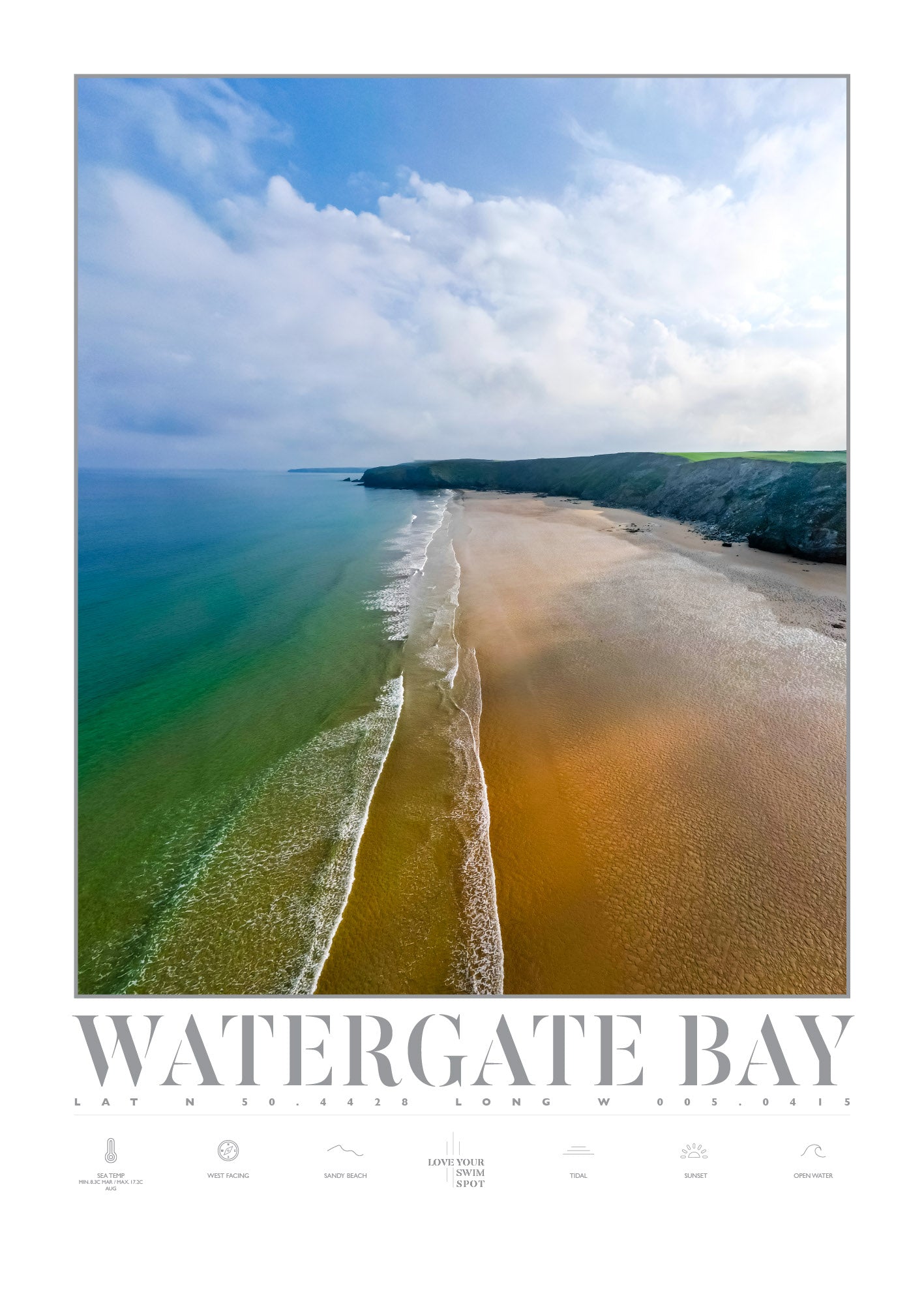 WATERGATE BAY CORNWALL ENGLAND