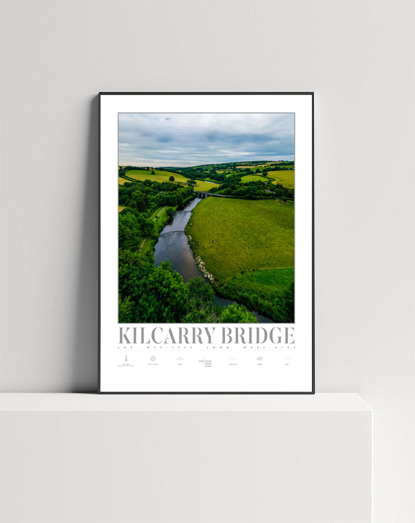 Stunning aerial photos of Kilcarry Bridge Swimming Spot on the River ...