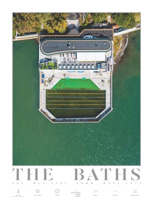 THE BATHS CLONTARF CO DUBLIN