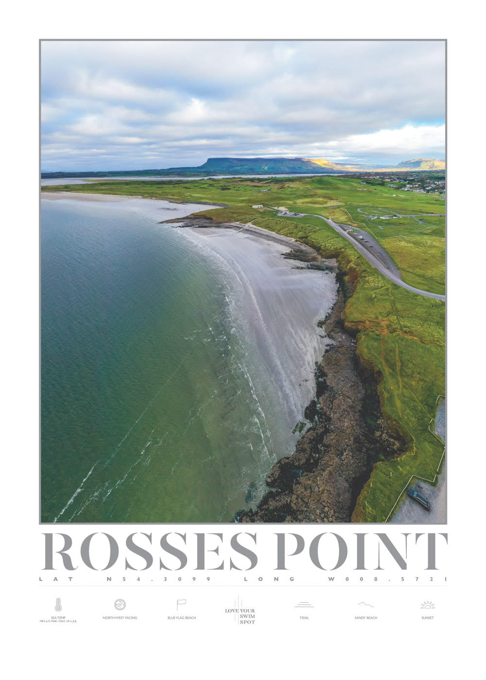 Stunning aerial photos of Rosses Point, Co Sligo, the perfect gift ...